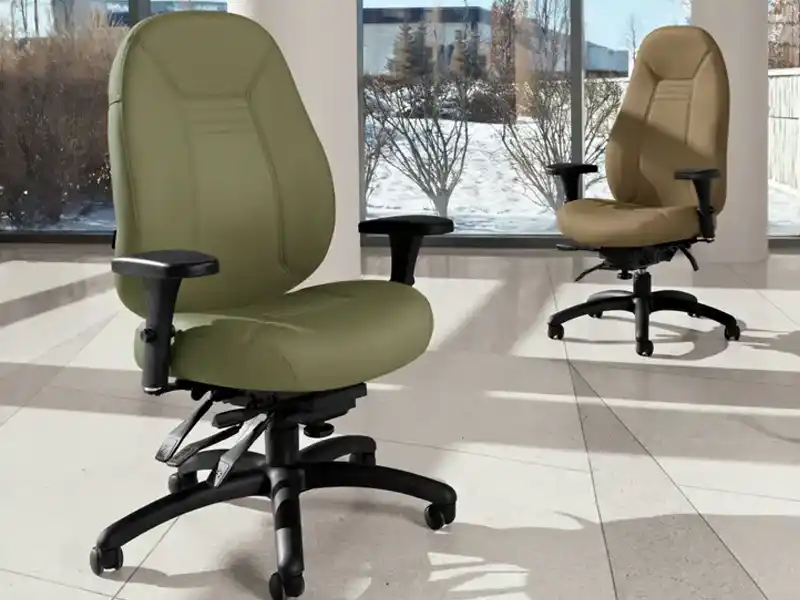 Global ObusForme Comfort ergonomic task chair, available in Canada from Office Seating
