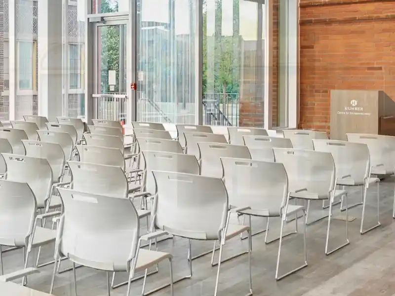 Sonic 6508 stacking chair for events and training rooms in Canada