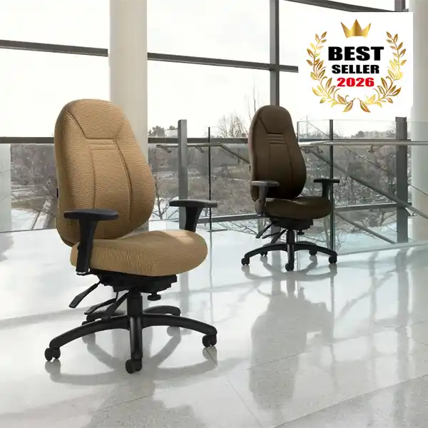 ObusForme Comfort ergonomic office chair made in Canada by Global
