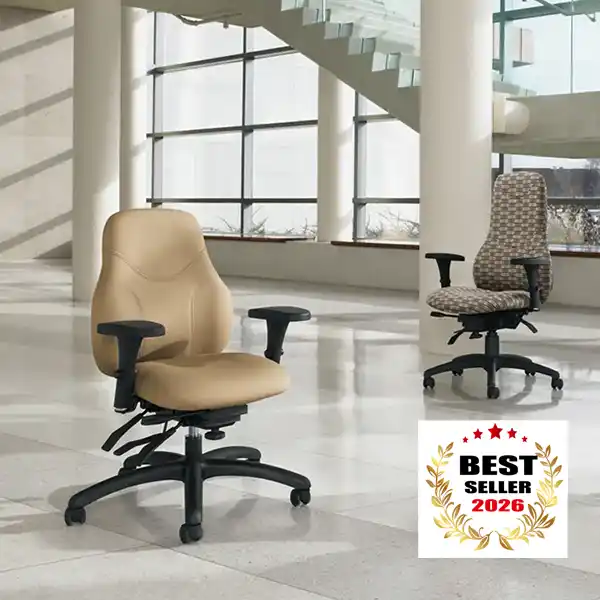 Tritek Ergo Select ergonomic office chair made in Canada by Global